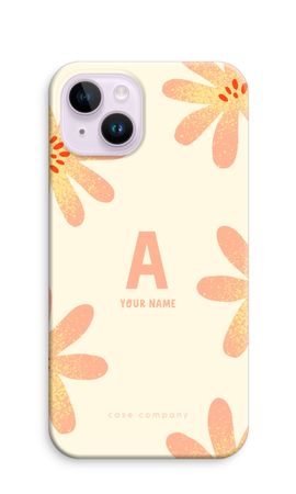 Peach Blossom Monogram