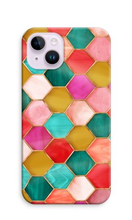 Hexagons in stained glass