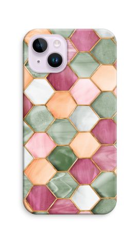 Hexagons in stained glass