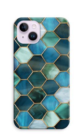 Hexagons in stained glass