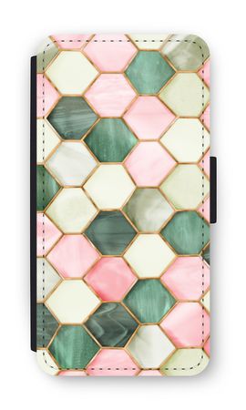 Hexagons in stained glass