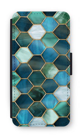 Hexagons in stained glass
