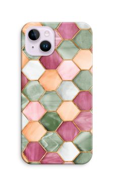 Hexagons in stained glass