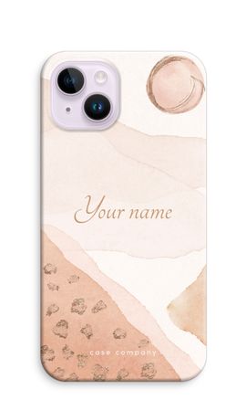 Gold Spots Namecase - Blush
