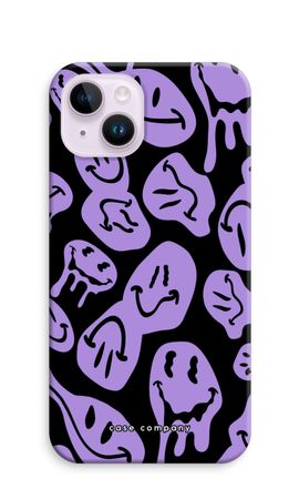 Melting Smiley - Purple