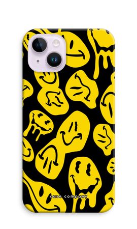 Melting smiley - Yellow