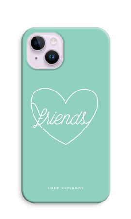 Friends heart pastel