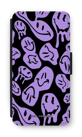 Melting Smiley - Purple