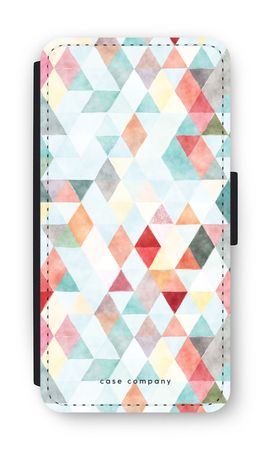 Coloured triangles pastel