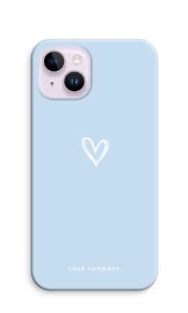 Pequeño corazón azul