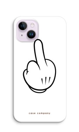 Middle finger white