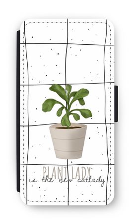 Houseplant on windowpane