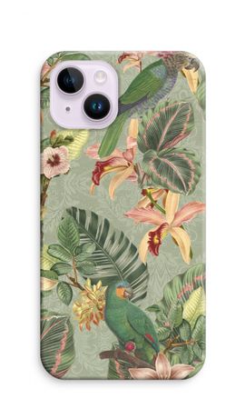 Tropical jungle parrot