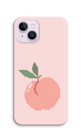 Stitched Peach