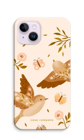 Fluttering Pair, iPhone 14 Plus robust cover