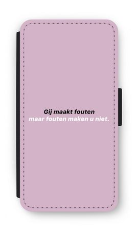 Fouten maken u niet