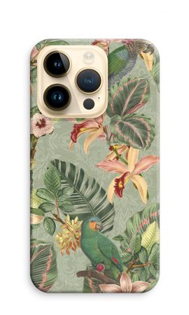 Tropical jungle parrot