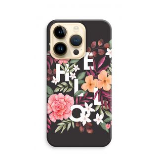 Hello in flowers