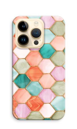 Hexagons in stained glass