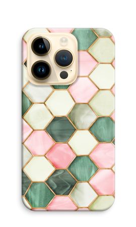Hexagons in stained glass