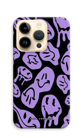 Melting Smiley - Purple