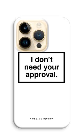 Don't need approval