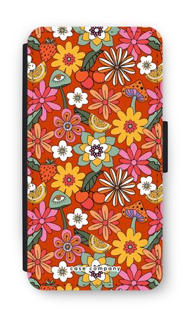 Retro Flowers - Red