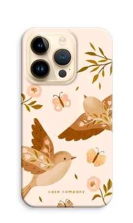 Fluttering Pair, iPhone 14 Pro hårt skal
