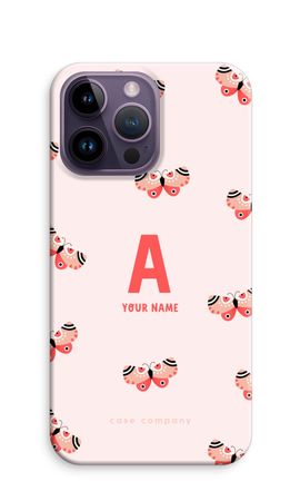 Rosy Butterflies Monogram