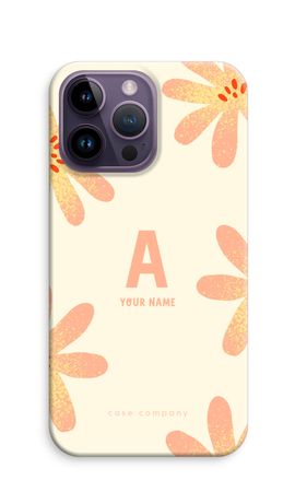 Peach Blossom Monogram