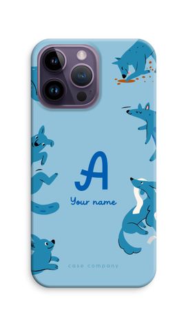 Playful Dogs Monogram