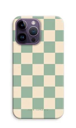 Checkered Mint, iPhone 14 Pro Max robuste Hülle