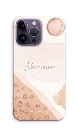 Gold Spots Namecase - Blush