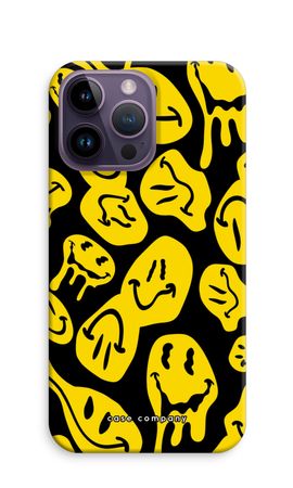 Melting smiley - Yellow