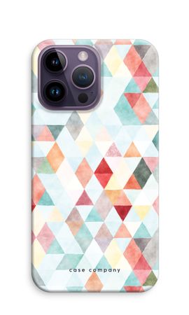 Coloured triangles pastel