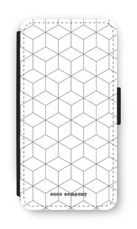 Cubes black and white