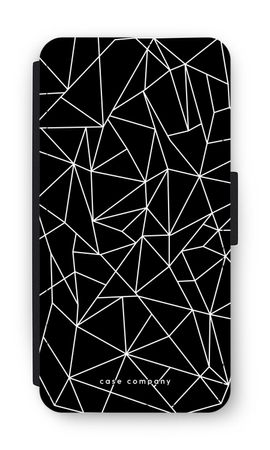 Geometric lines white