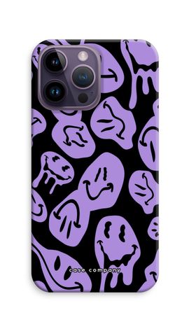 Melting Smiley - Purple