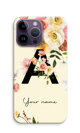 Flirty Flowers Monogram