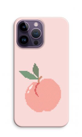 Stitched Peach