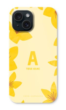 Sunny Blooms Monogram