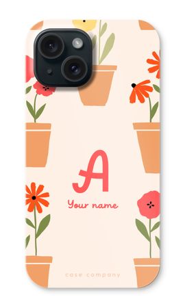 Flower Pots Monogram