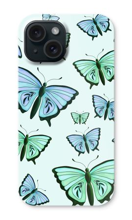 Blue & Green Butterflies