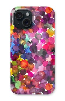 Points d'aquarelle superposés