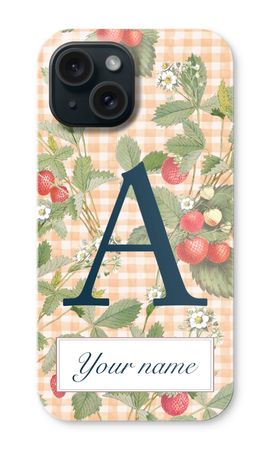 Monogram Strawberries