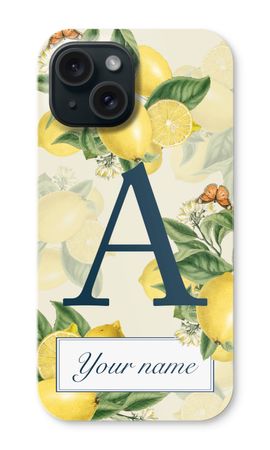 Monogram Lemons, Oranges of Peaches