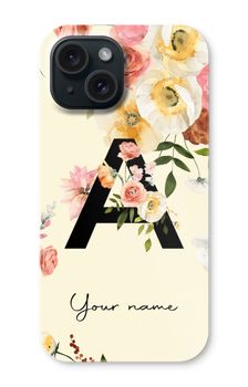 Flirty Flowers Monogram