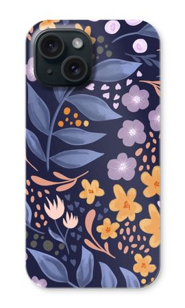 Flowers with blue leaves