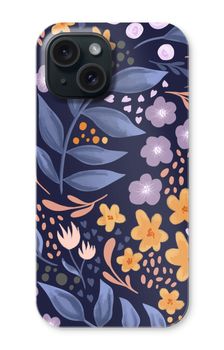 Flowers with blue leaves