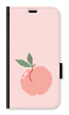 Stitched Peach
